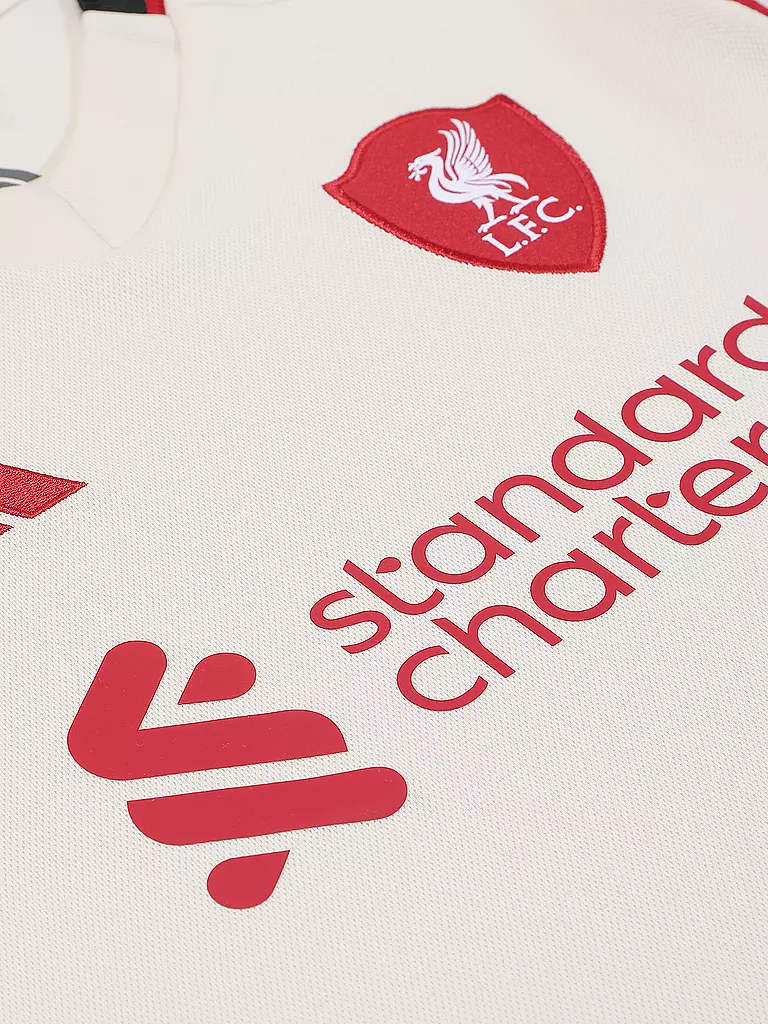 ADIDAS | Kinder Fußballtrikot FC Liverpool 25/26 Auswärts | weiss