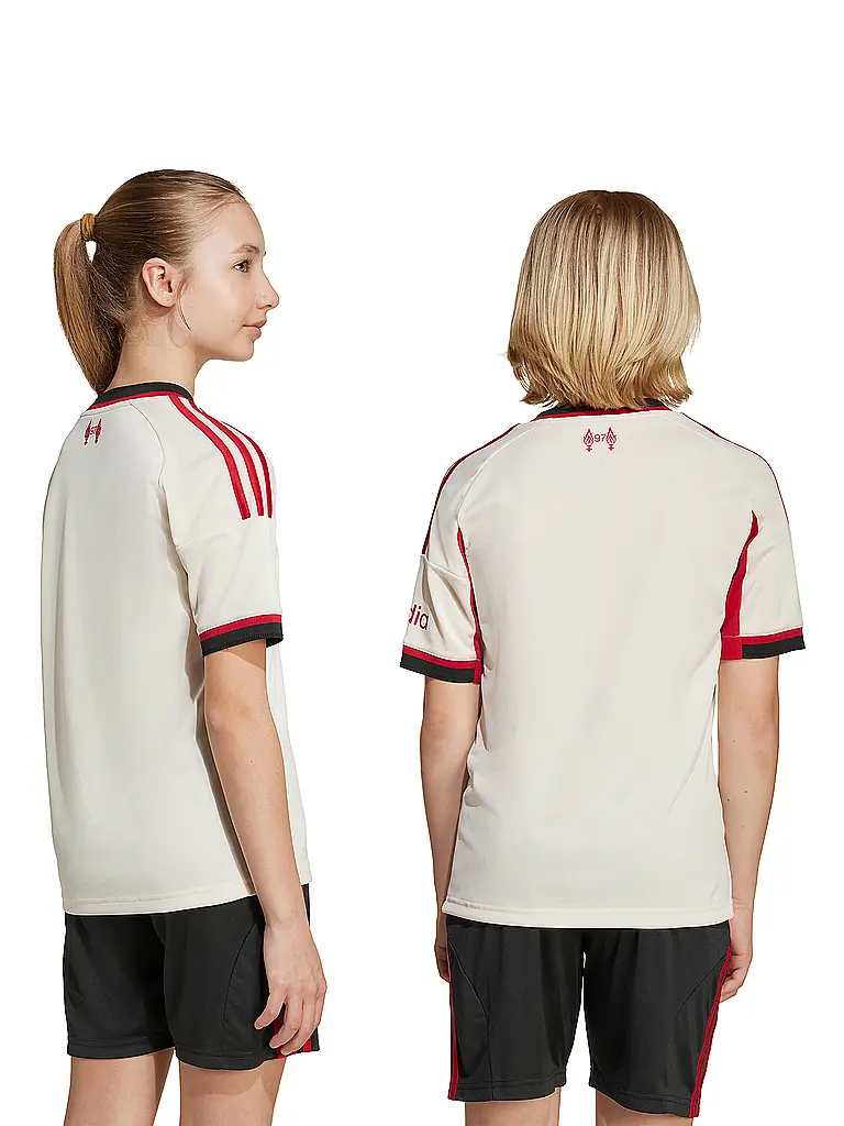ADIDAS | Kinder Fußballtrikot FC Liverpool 25/26 Auswärts | weiss