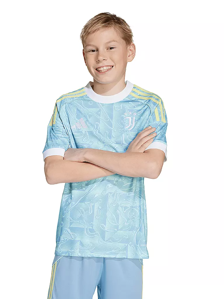 ADIDAS | Kinder Fußballtrikot Juventus 25/26 Auswärts | blau