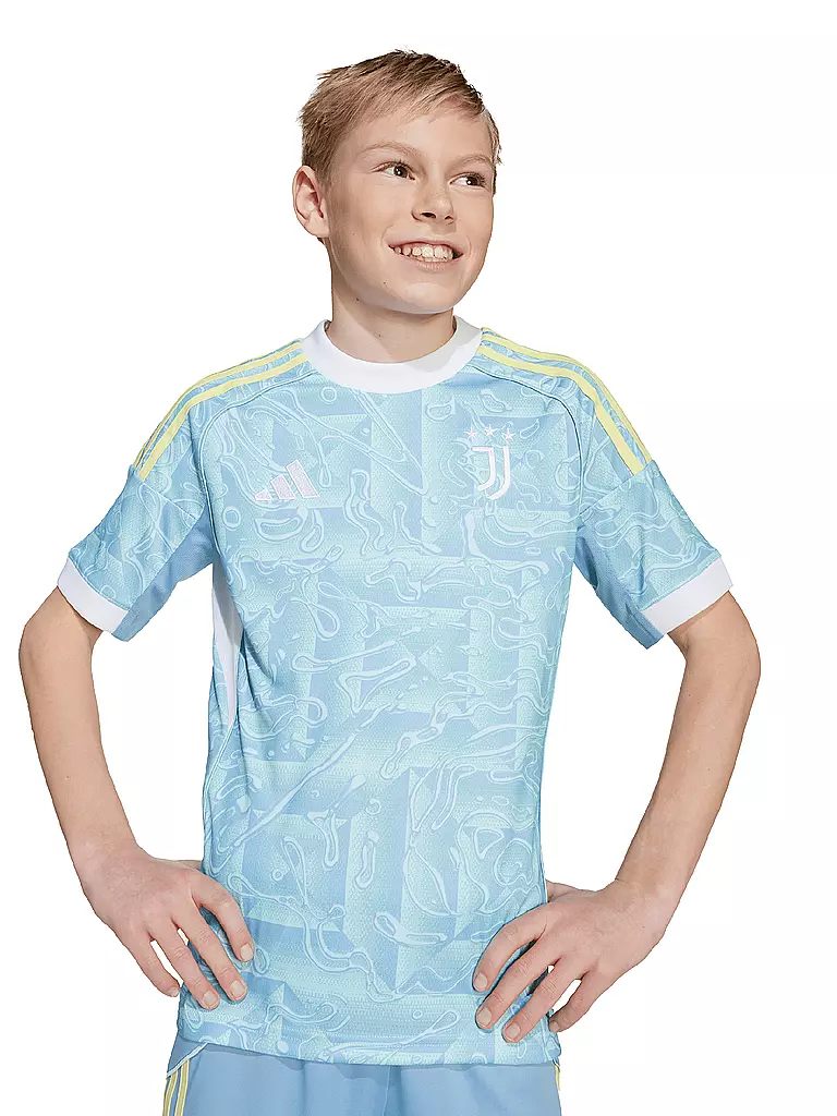 ADIDAS | Kinder Fußballtrikot Juventus 25/26 Auswärts | blau