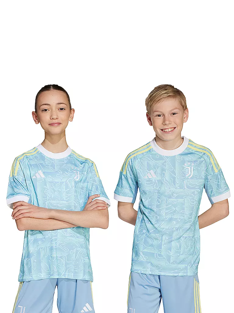 ADIDAS | Kinder Fußballtrikot Juventus 25/26 Auswärts | blau