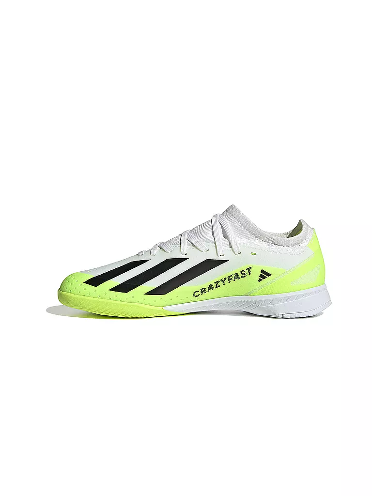 ADIDAS | Kinder Hallen-Fußballschuhe X Crazyfast.3 IN J | weiss