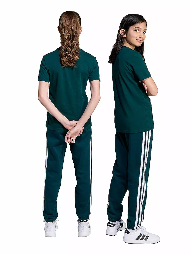 ADIDAS | Kinder Jogginghose Essentials 3S | dunkelgrün