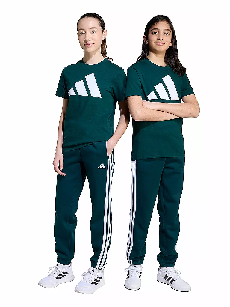 ADIDAS | Kinder Jogginghose Essentials 3S | dunkelgrün