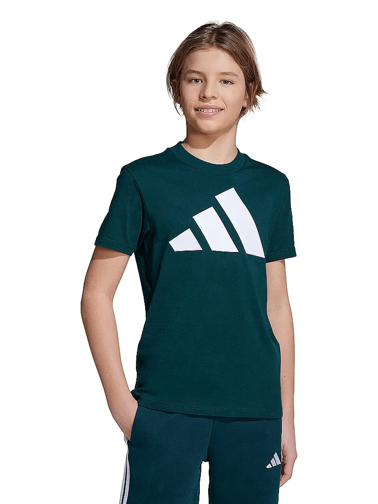 ADIDAS | Kinder T-Shirt Essentials | dunkelgrün