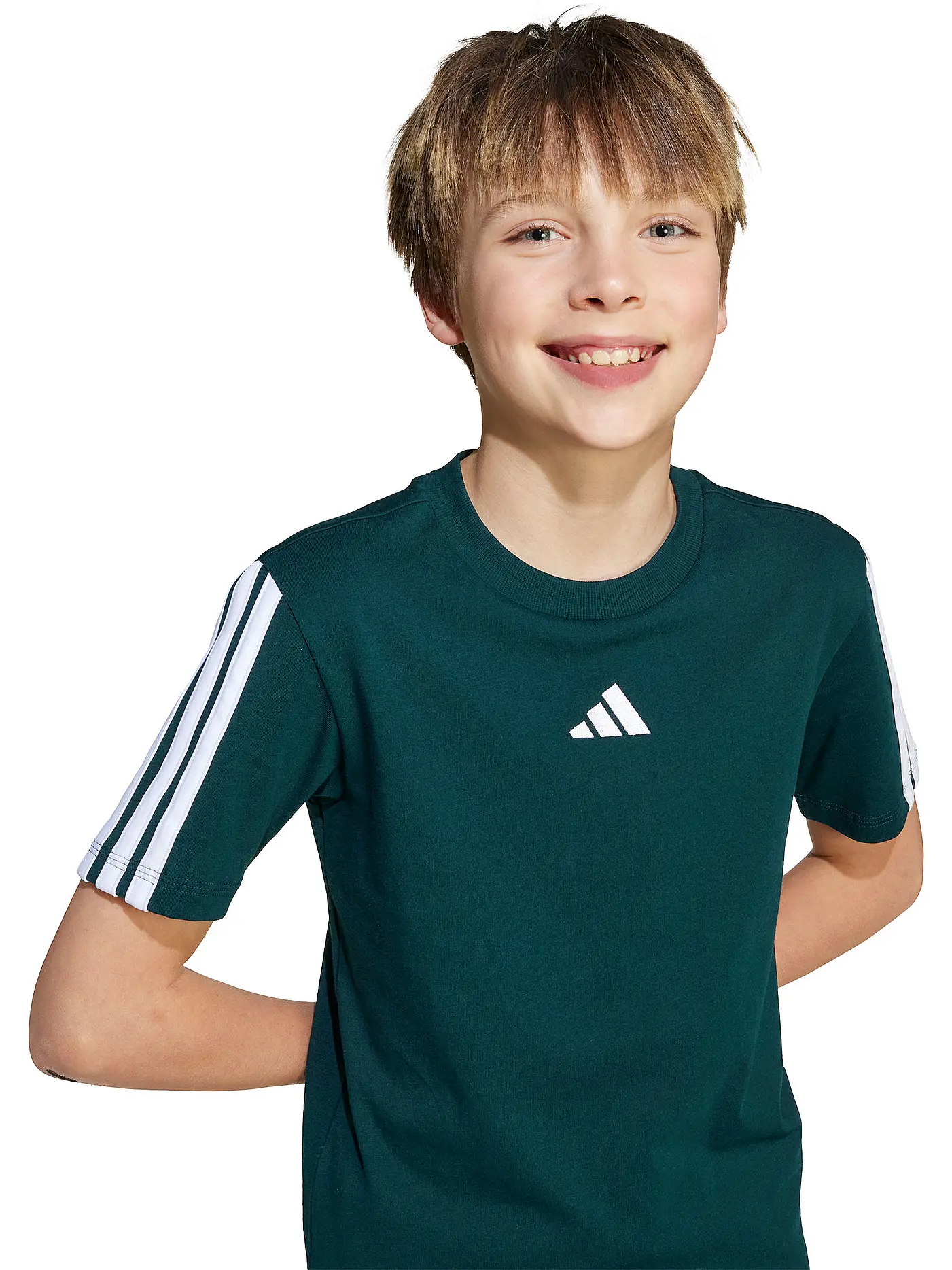 ADIDAS | Kinder T-Shirt Essentials | dunkelgrün