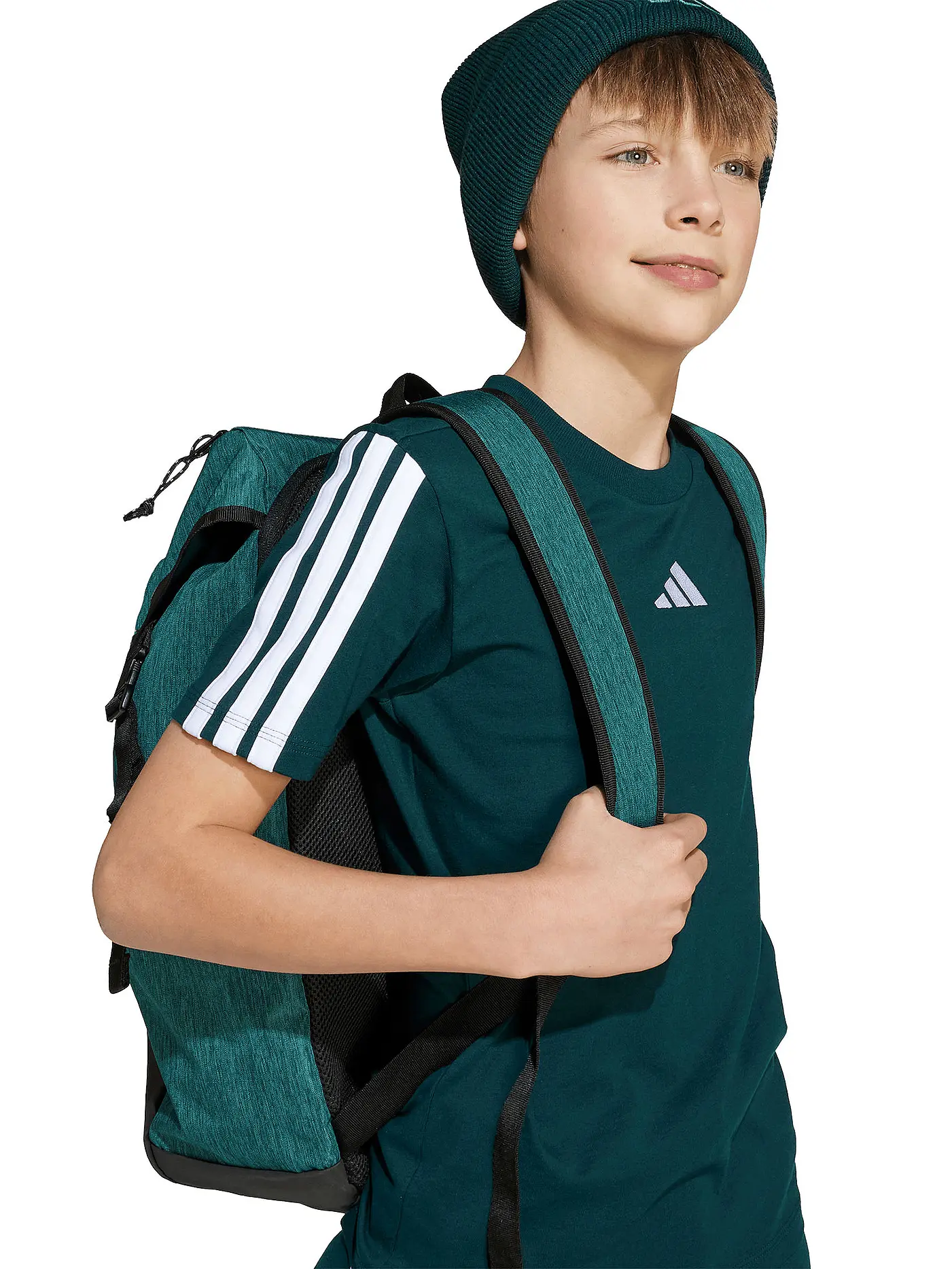 ADIDAS | Kinder T-Shirt Essentials | dunkelgrün