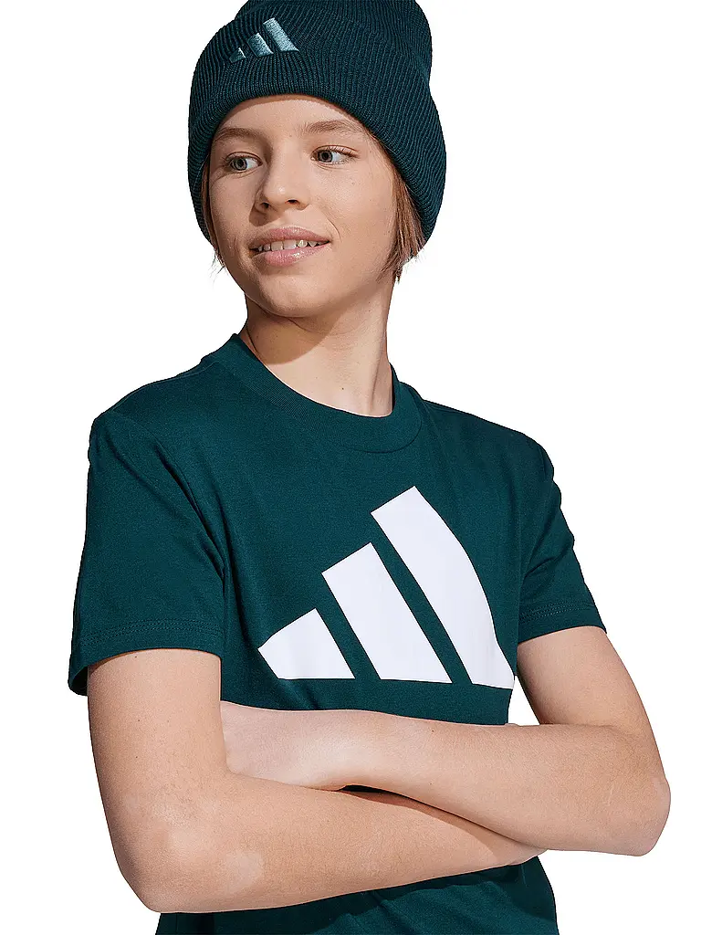 ADIDAS | Kinder T-Shirt Essentials | dunkelgrün