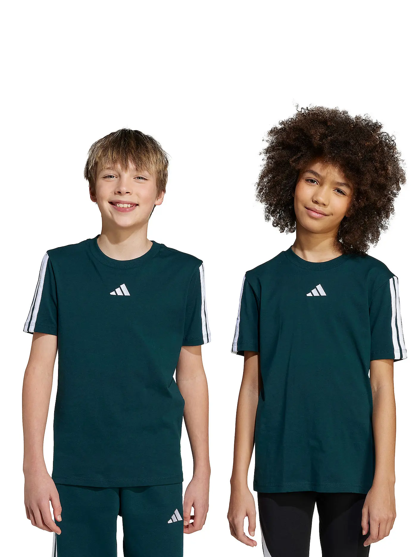 ADIDAS | Kinder T-Shirt Essentials | dunkelgrün