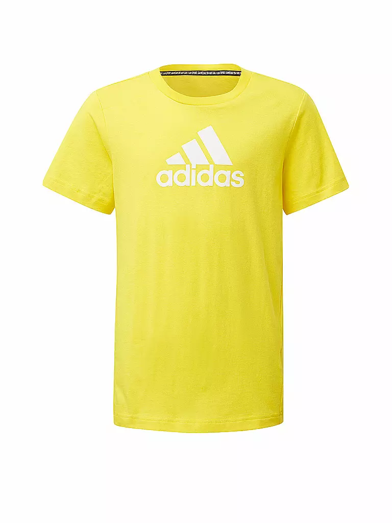 ADIDAS | Kinder T-Shirt Must Haves Badge of Sport | gelb