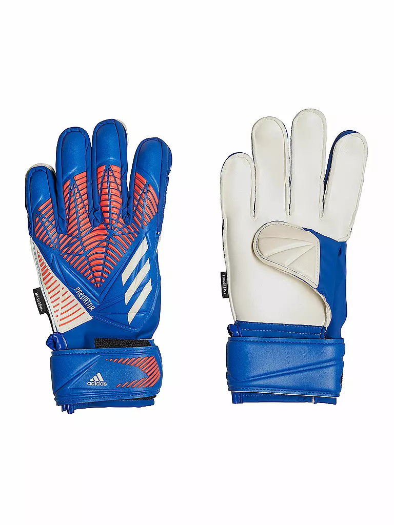 ADIDAS | Kinder Torwarthandschuhe Predator Match Fingersave | blau