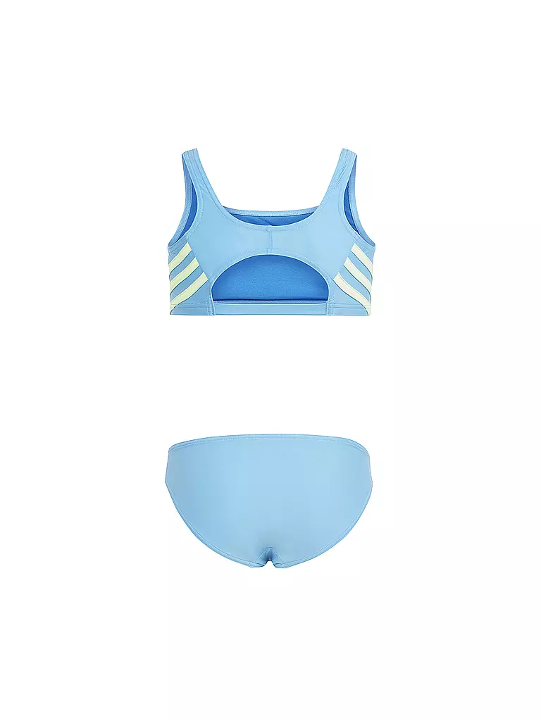 ADIDAS | Mädchen Bikini Sportswear 3-Streifen | hellblau