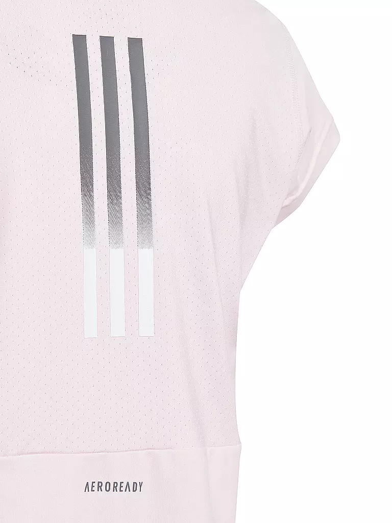 ADIDAS | Mädchen Fitnessshirt AEROREADY 3-Streifen | rosa