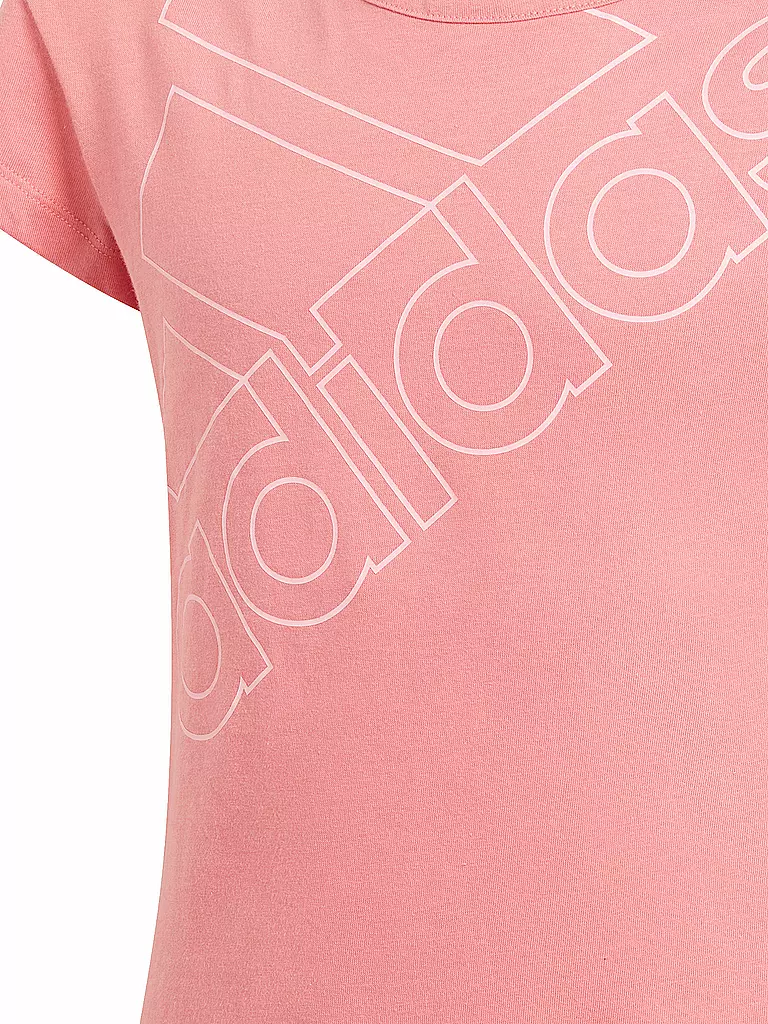 ADIDAS | Mädchen Fitnessshirt Essentials Logo | rosa