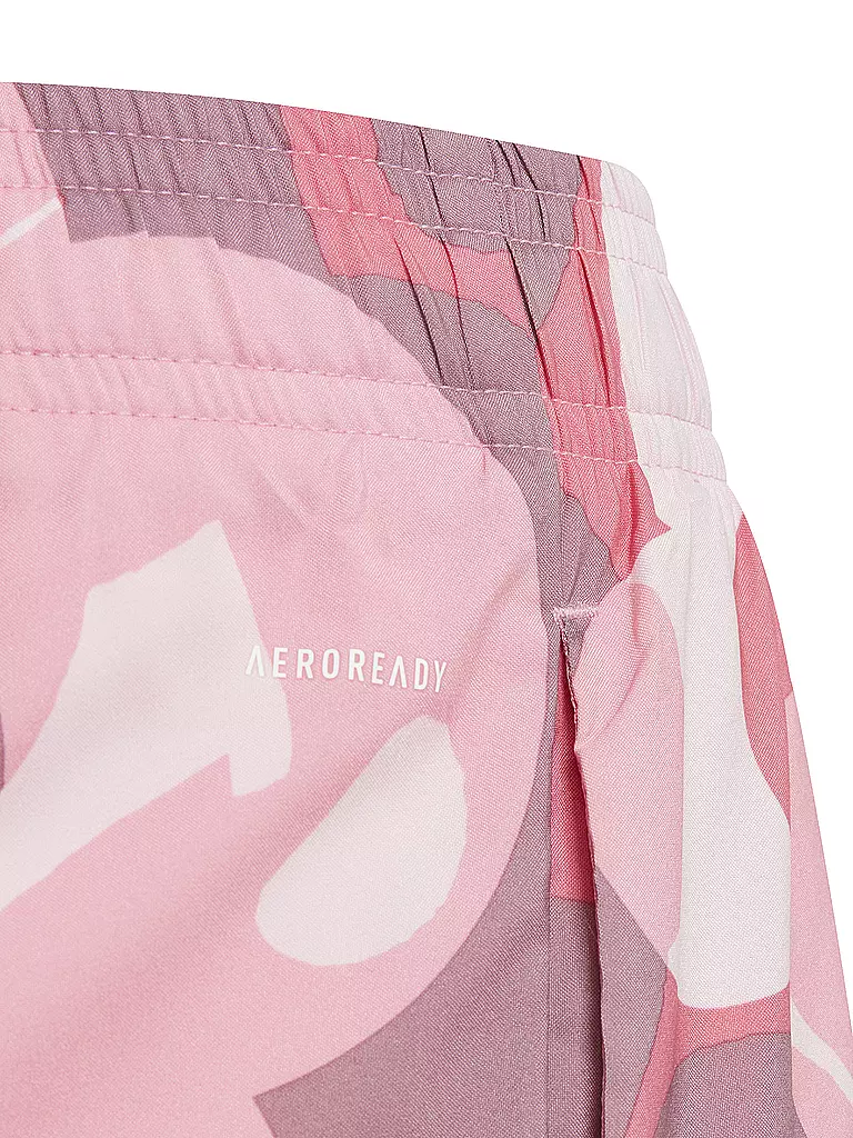 ADIDAS | Mädchen Fitnessshort Essentials AEROREADY Seasonal Print  | rosa