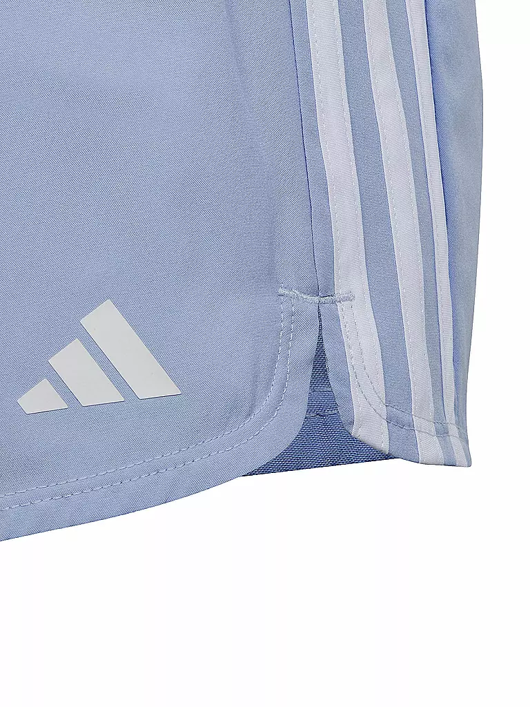 ADIDAS | Mädchen Fitnessshort Train Essentials AEROREADY 3-Streifen | hellblau