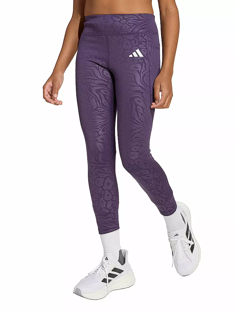ADIDAS | Mädchen Fitnesstight All Sports Optime Animalprint | lila