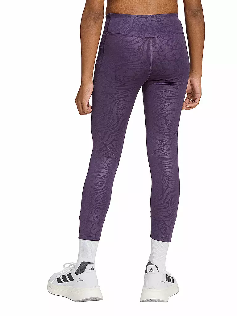ADIDAS | Mädchen Fitnesstight All Sports Optime Animalprint | lila