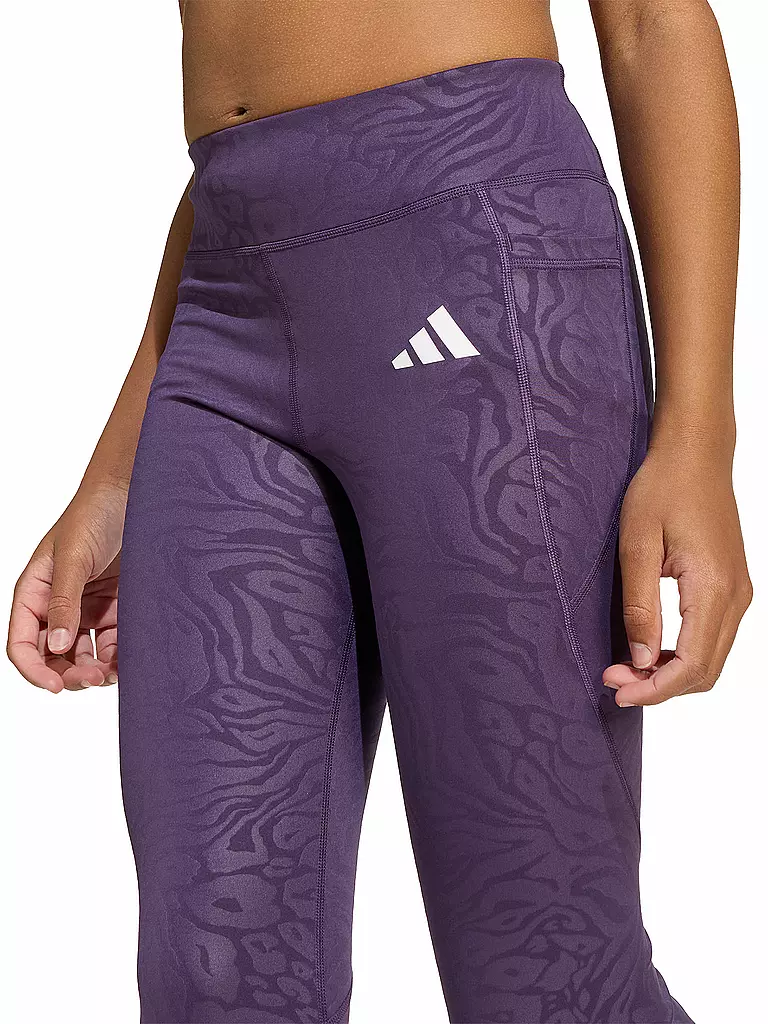 ADIDAS | Mädchen Fitnesstight All Sports Optime Animalprint | lila