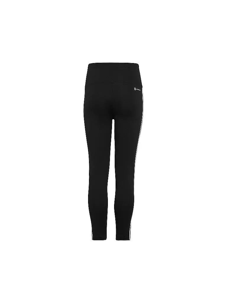 ADIDAS | Mädchen Fitnesstight Train Essentials AEROREADY 3-Streifen High-Waisted | schwarz