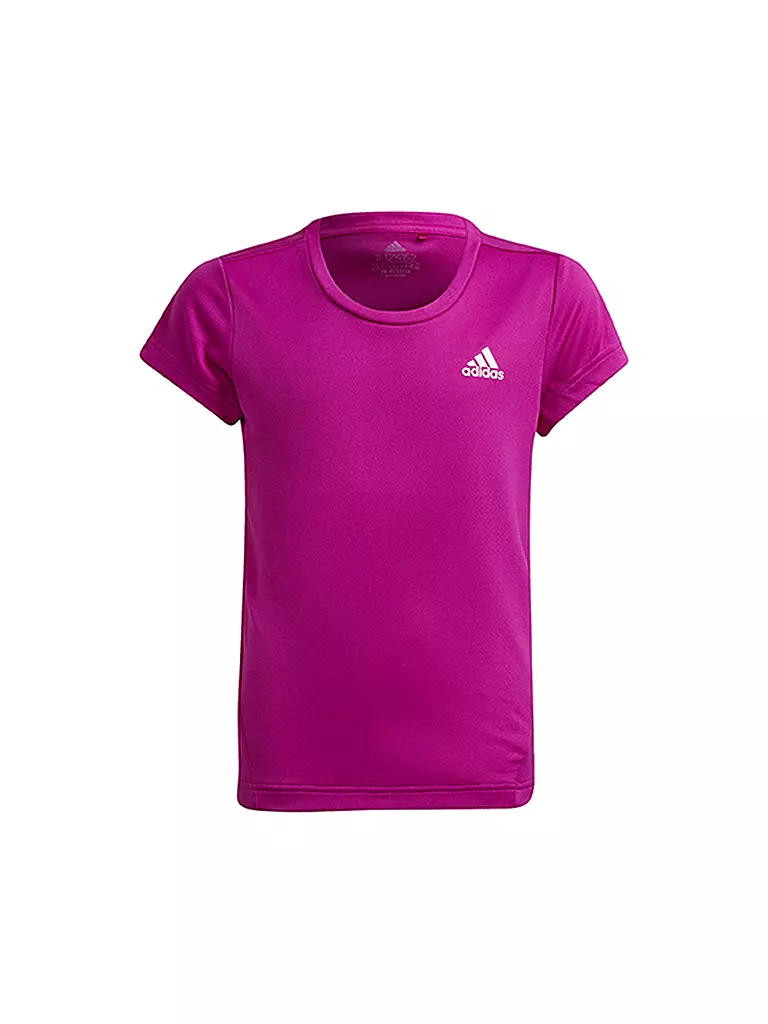 ADIDAS | Mädchen T-Shirt AEROREADY 3-Streifen | lila