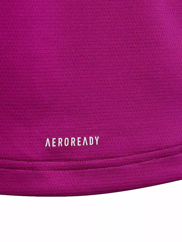 ADIDAS | Mädchen T-Shirt AEROREADY 3-Streifen | lila
