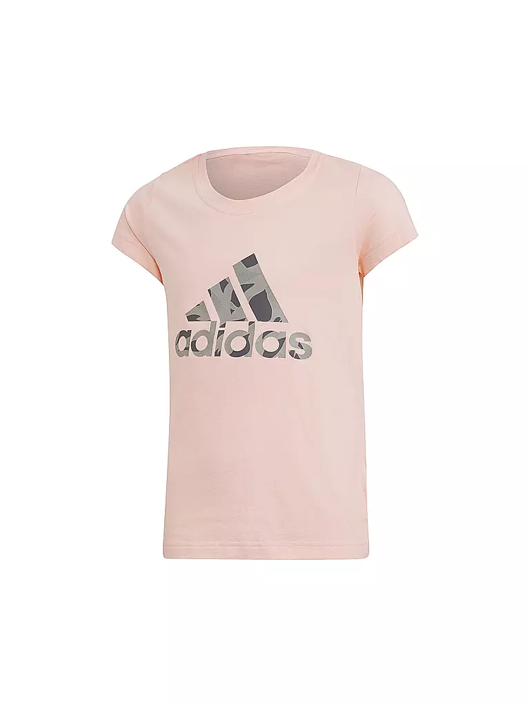ADIDAS | Mädchen T-Shirt Logo | rosa