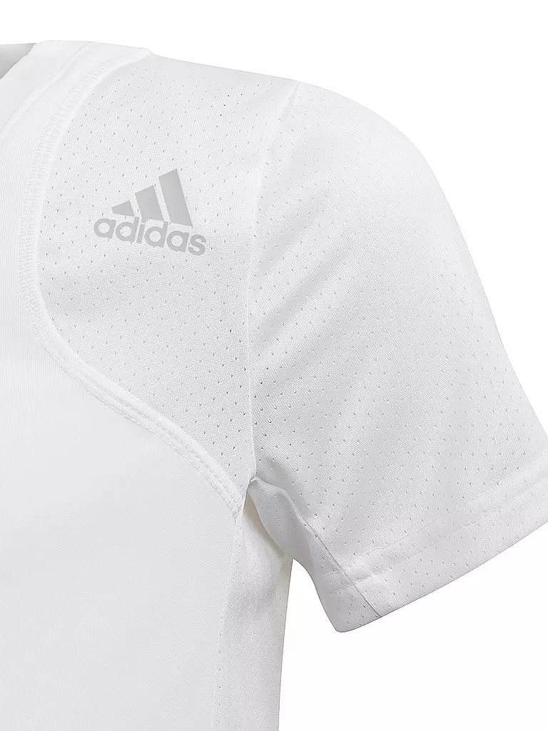 ADIDAS | Mädchen Tennisshirt Club 3-Streifen | weiß