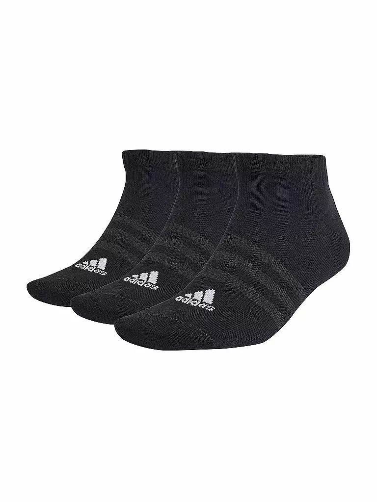 ADIDAS | Sneakersocken Thin and Light Sportswear 3erPkg | schwarz