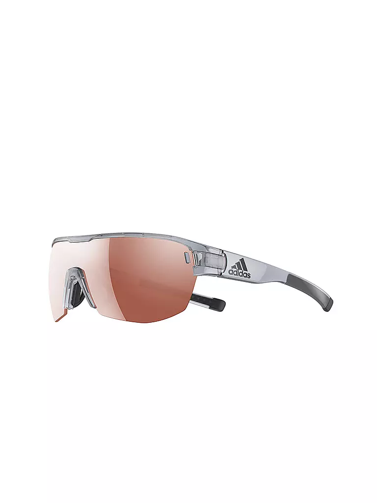 ADIDAS | Sonnenbrille Zonyk Aero Midcut Grey Transparent Shiny/LST™ Active Silver | grau