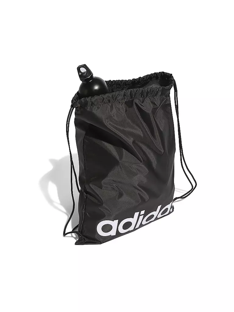 ADIDAS | Turnbeutel Linear 16L | schwarz