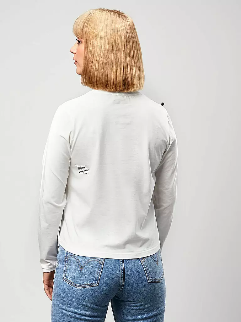 AEVOR | Damen Shirt  La Vokuhila | weiß