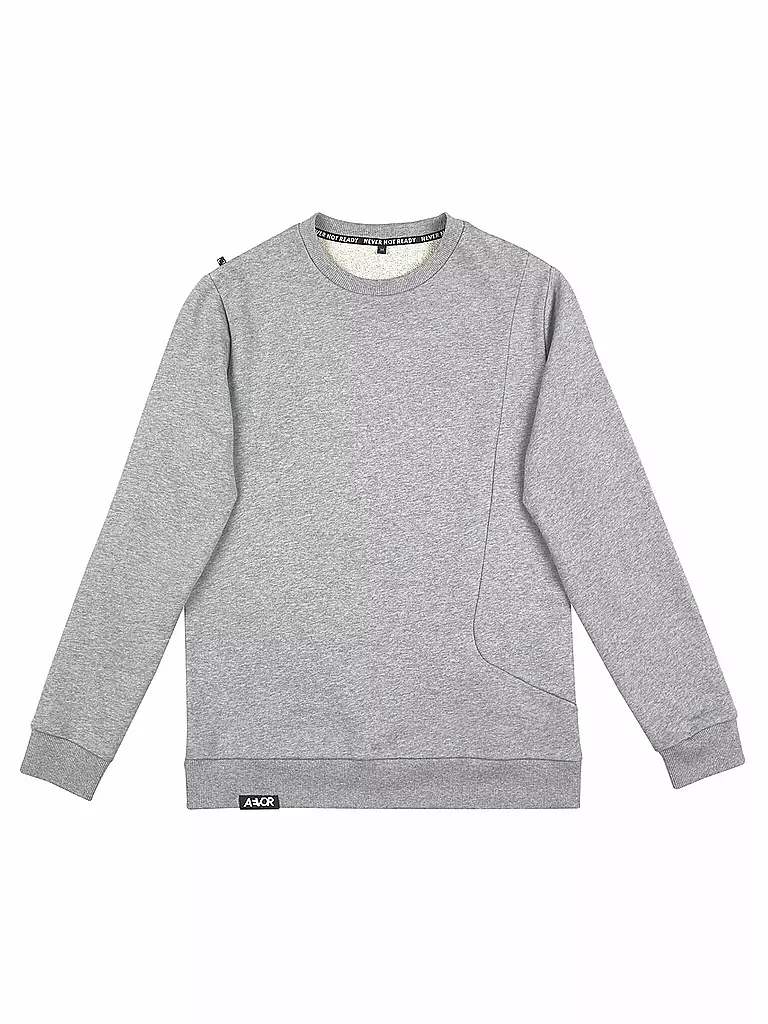 AEVOR | Herren Sweater Pocket | grau