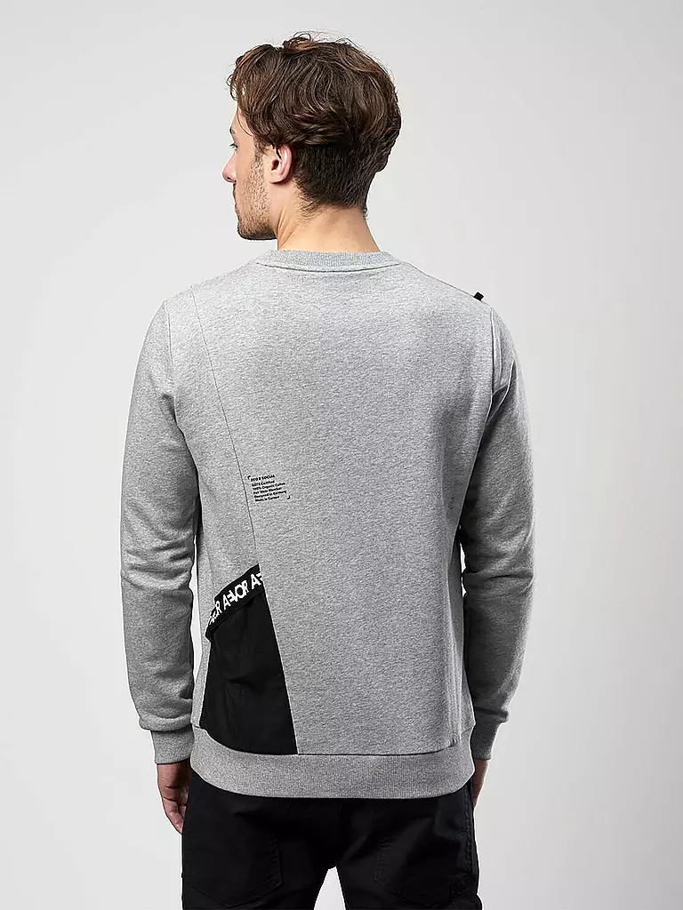 AEVOR | Herren Sweater Pocket | grau