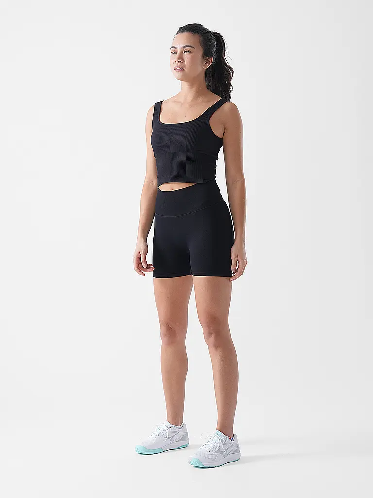 AIM'N | Damen Short Shape Seamless Hotpant | schwarz