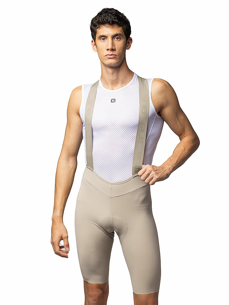 ALÉ ALÉ Herren Rad Trägerhose Master 2.0 beige | M, beige