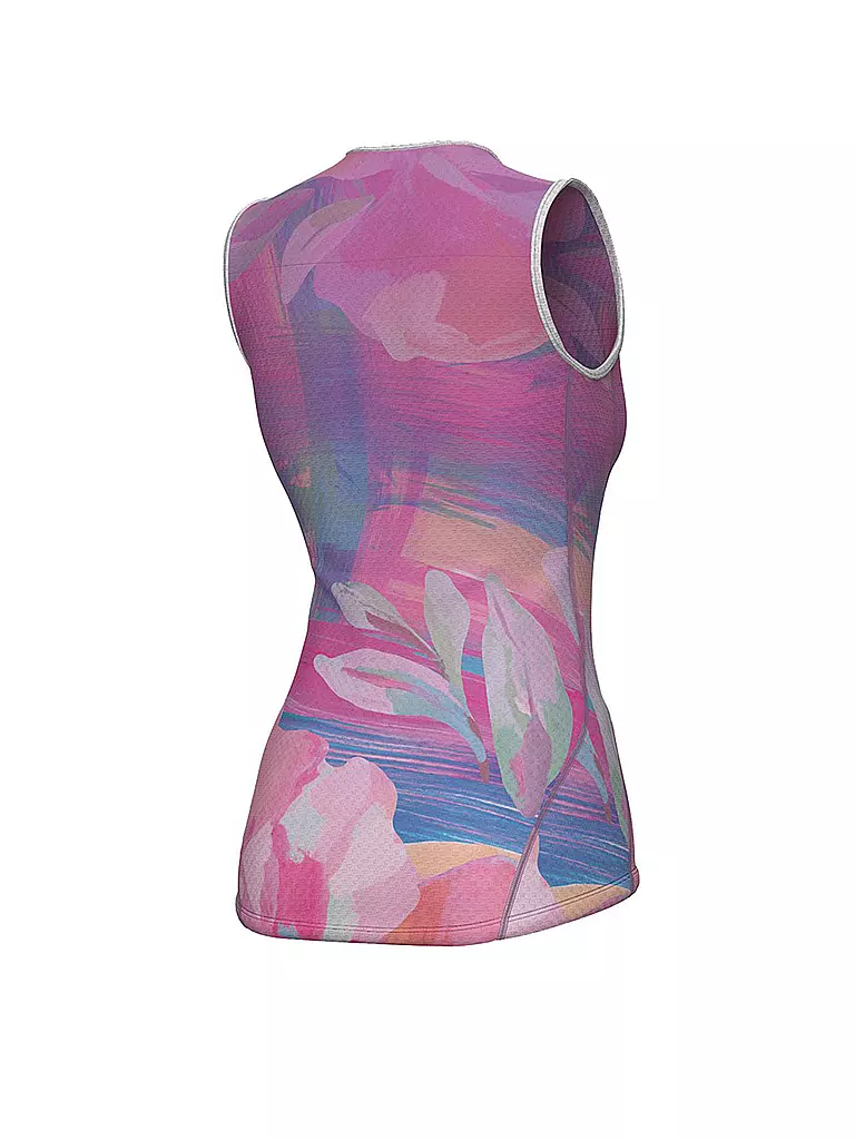 ALE | Damen Rad Tanktop Watercolor | lila