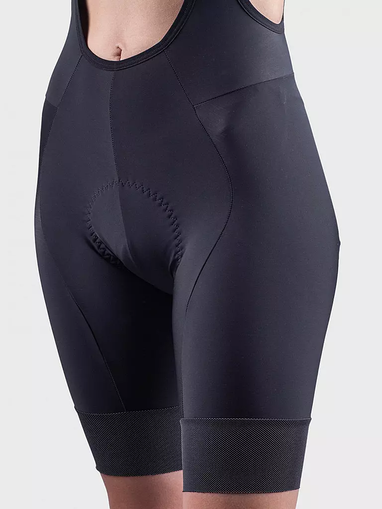 ALE | Damen Rad Trägerhose GT 2.0 | schwarz