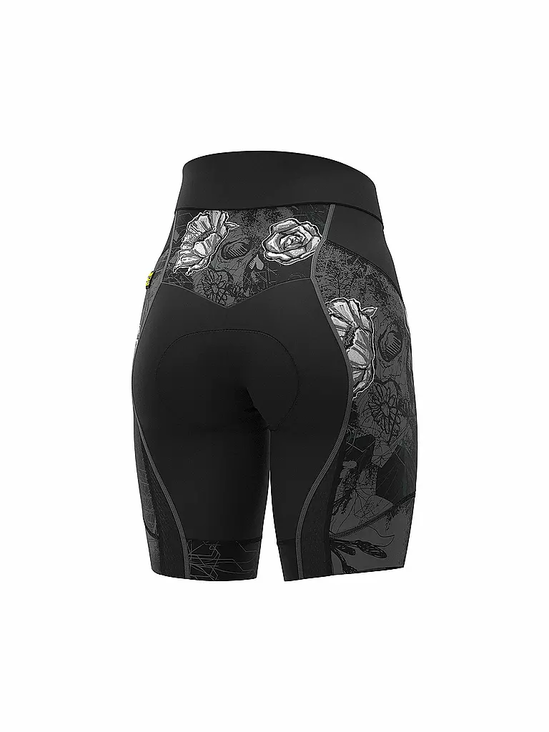 ALE | Damen Radhose Skull | schwarz