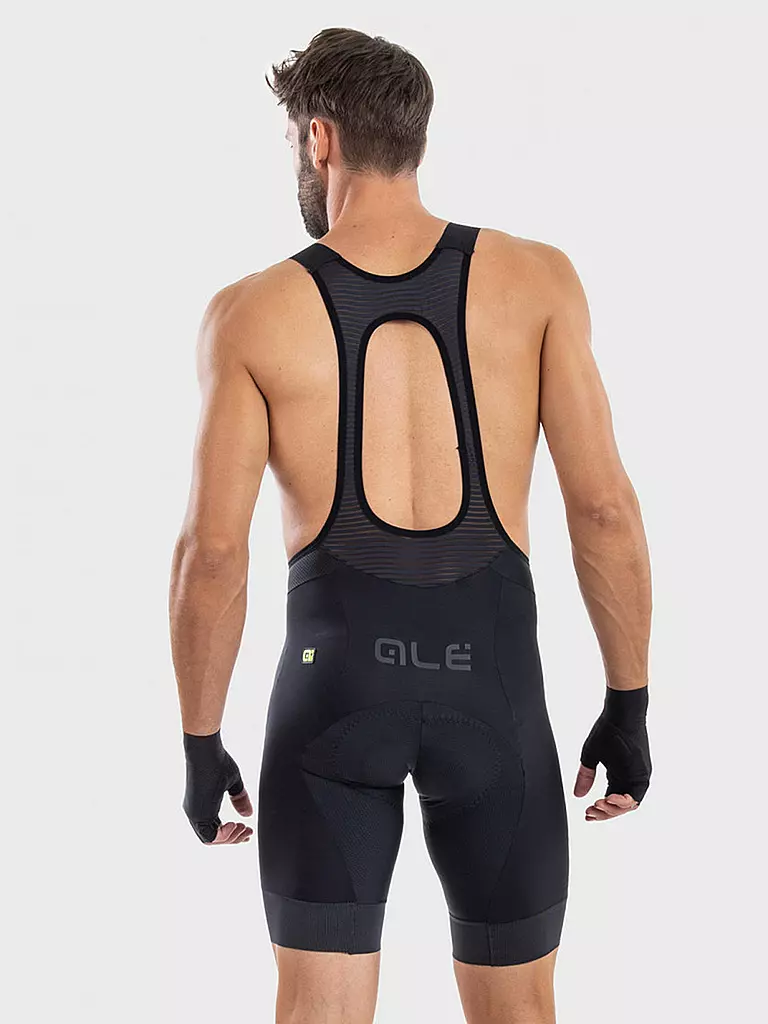 ALE | Herren Rad Trägerhose GT 2.0 | schwarz