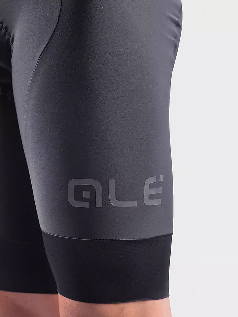 ALE | Herren Rad Trägerhose R-EV1 K-Coldblack | schwarz