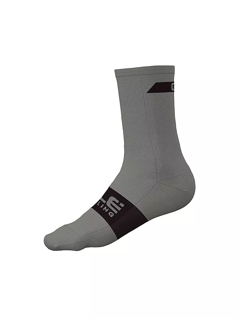 ALE | Herren Radsocken Follow Me | hellgrau