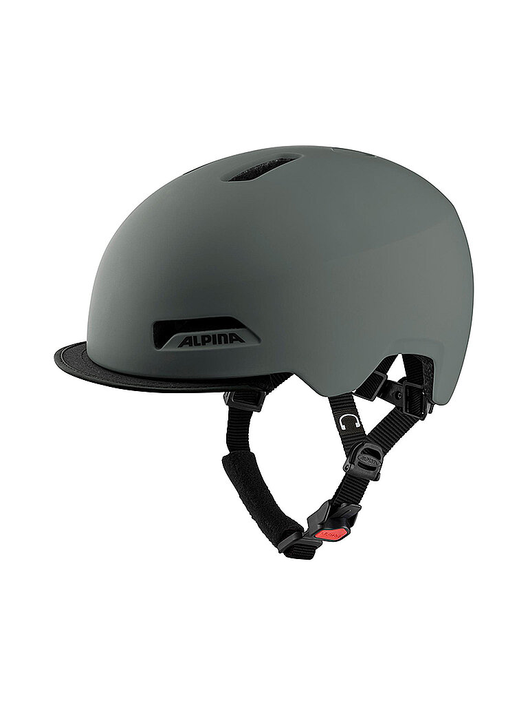 Alpina ALPINA Fahrradhelm Brooklyn grau | 52-57CM, grau