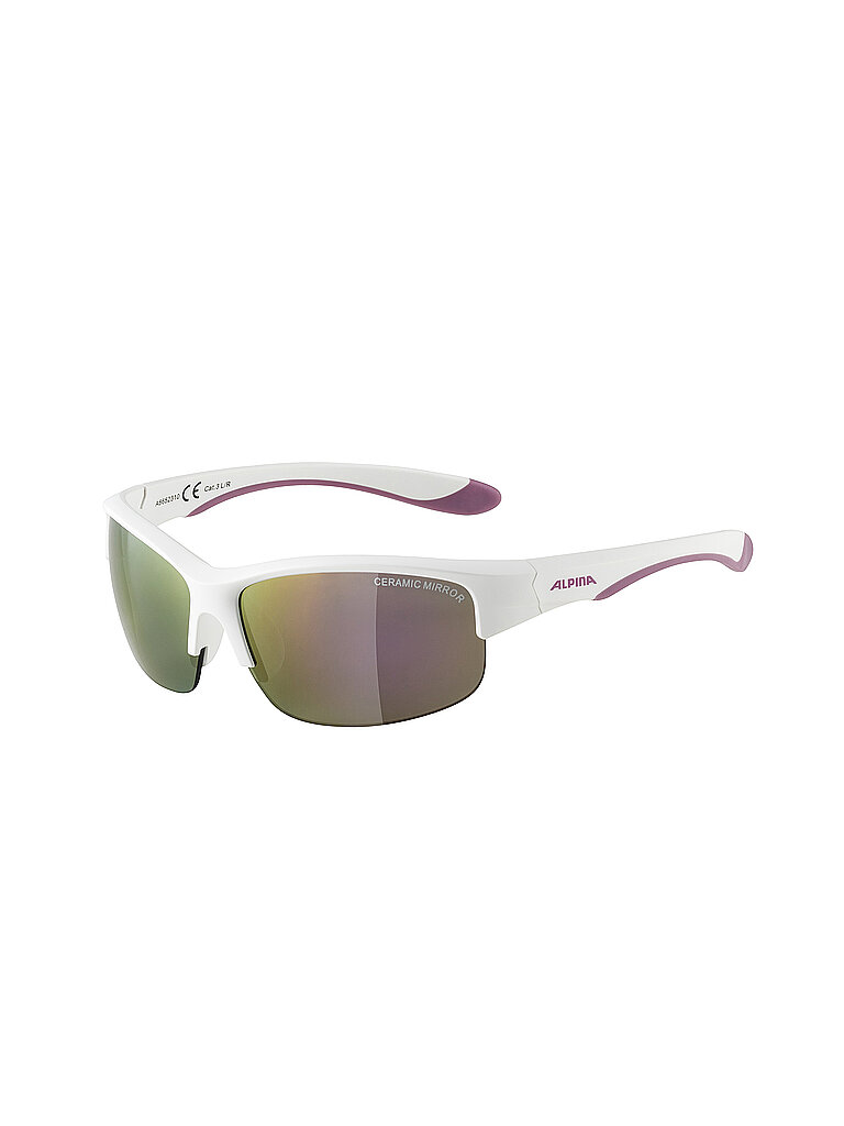 ALPINA Kinder Radbrille Flexxy Youth HR weiss