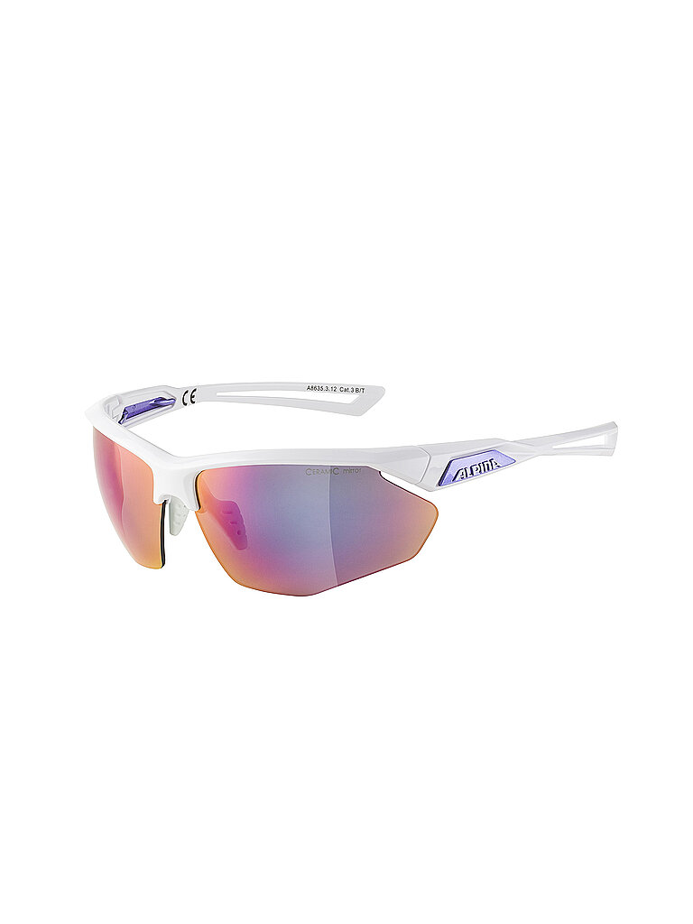 Alpina ALPINA Damen Sportbrille Nylon HR weiss, weiss