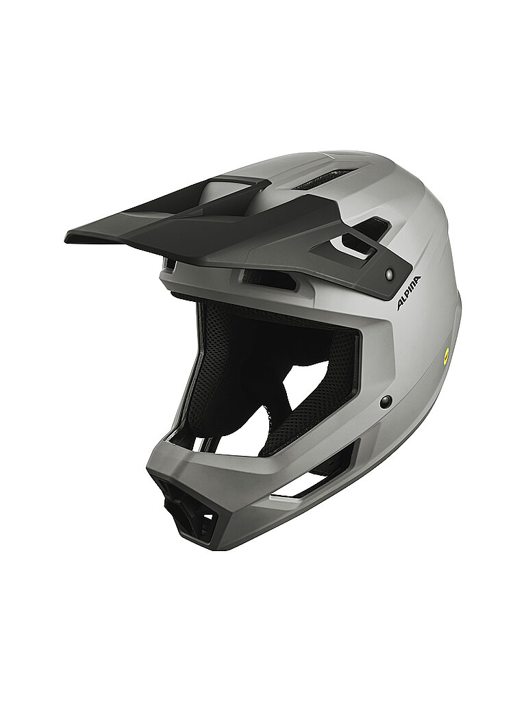 Alpina ALPINA Fahrradhelm Fullface Pikes Mips grau | 52-55CM, grau