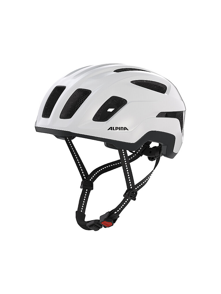 Alpina ALPINA Fahrradhelm Paranus Urban weiss | 52-56CM, weiss