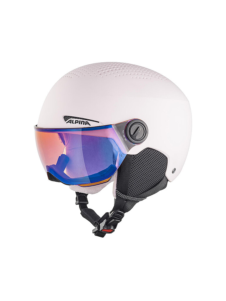 Alpina ALPINA Kinder Skihelm Zupo Visor Q-Lite JR rosa | 48-52CM, rosa