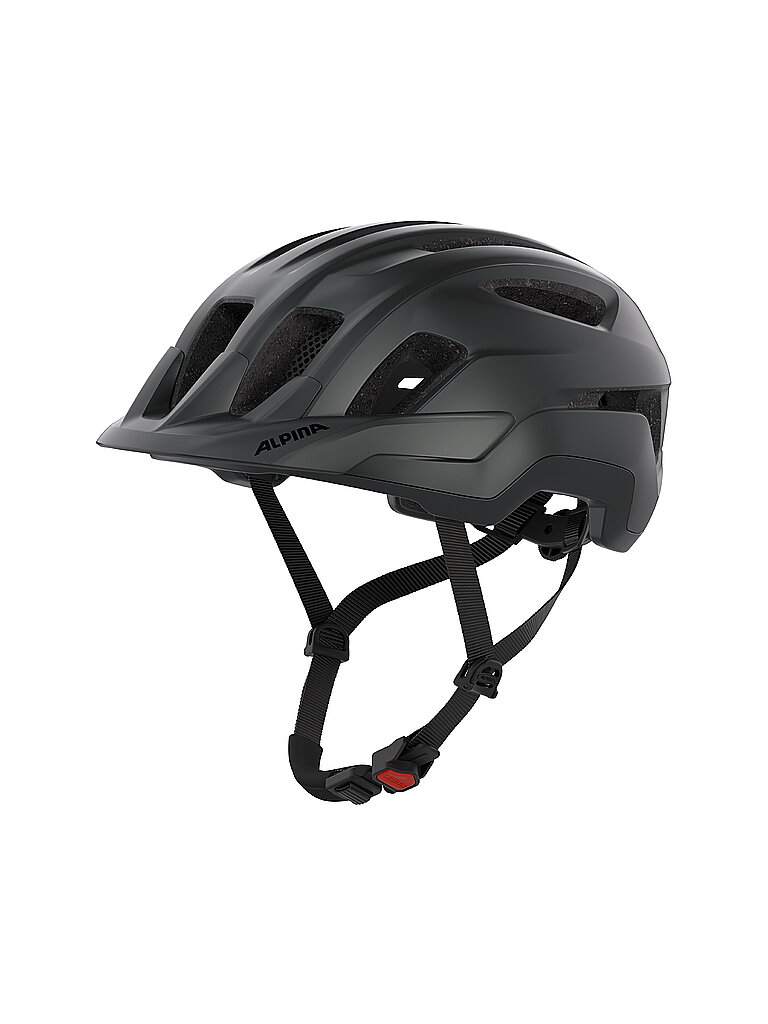 Alpina ALPINA Fahrradhelm Paranus schwarz | 52-56CM, schwarz