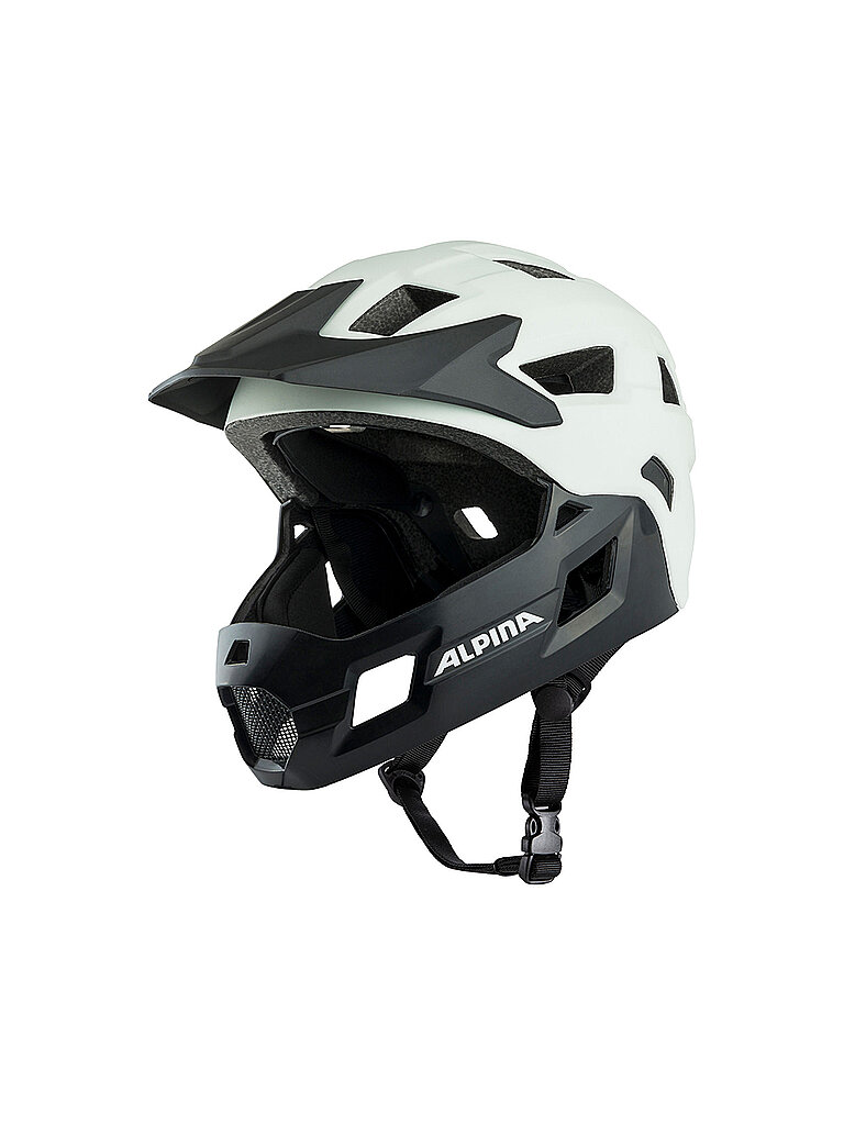 Alpina ALPINA Kinder Fullface MTB-Helm Rupi weiss, weiss
